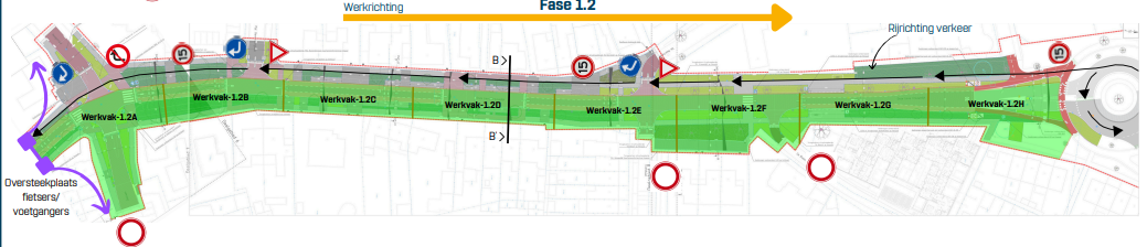 fase 1.2 wegwerkzaamheden