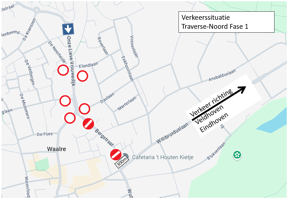 Onze Lieve Vrouwedijk verkeersituatie